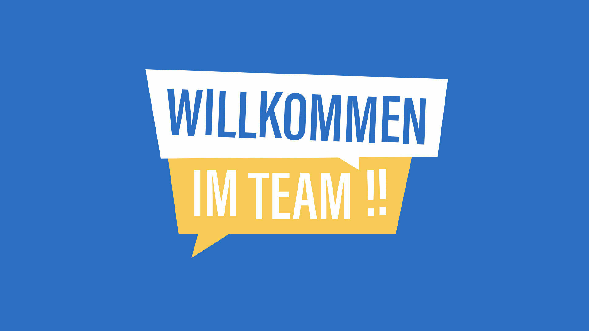 Willkommen im Team